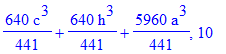 640/441*c^3+640/441*h^3+5960/441*a^3, 10