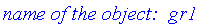 `name of the object:  gr1\nform of the object:  hyperbola2d\ncenter:  [-1/2, 0]\nfoci:  [[-1/2-3/8*2^(1/2), 0], [-1/2+3/8*2^(1/2), 0]]\nvertices:  [[-1, 0], [0, 0]]\nthe asymptotes:  [1/4*2^(1/2)*U+V+1...