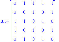 A := Matrix(%id = 150706072)