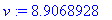 v := 8.9068928