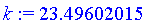 k := 23.49602015